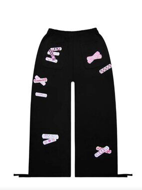 [NAMED COLLECTIVE] Stitch Teddy Oversized Sweatpands (UNISEX SMALL)
